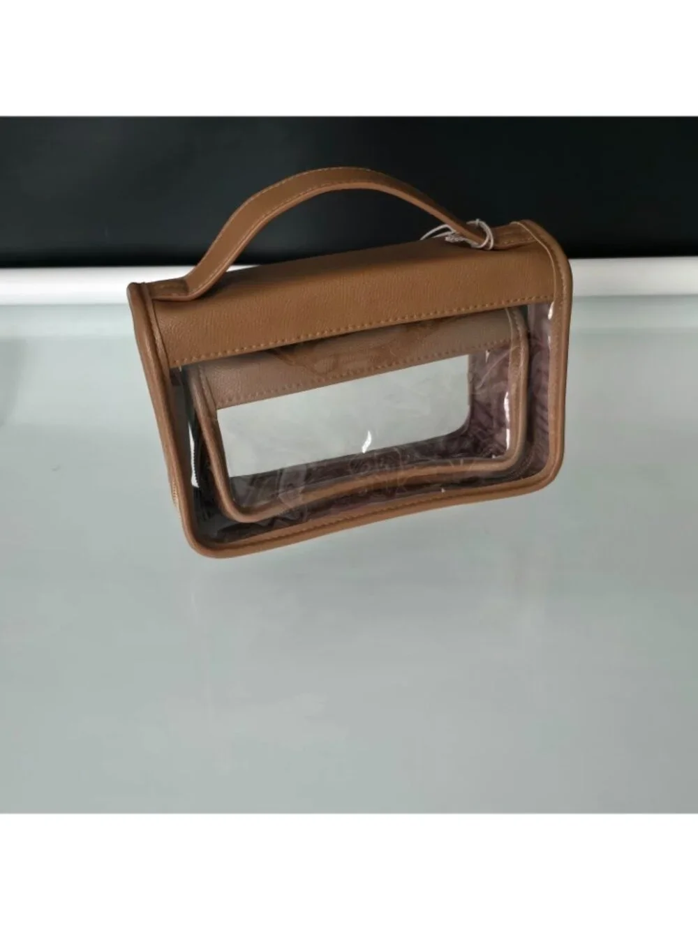 Travel Pouch Set A New Day Top Handle See-Through Sides